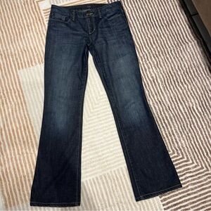Joe's Jeans Honey Fit Bootcut Jeans Beatrice Wash Embroidered Logo Size 28